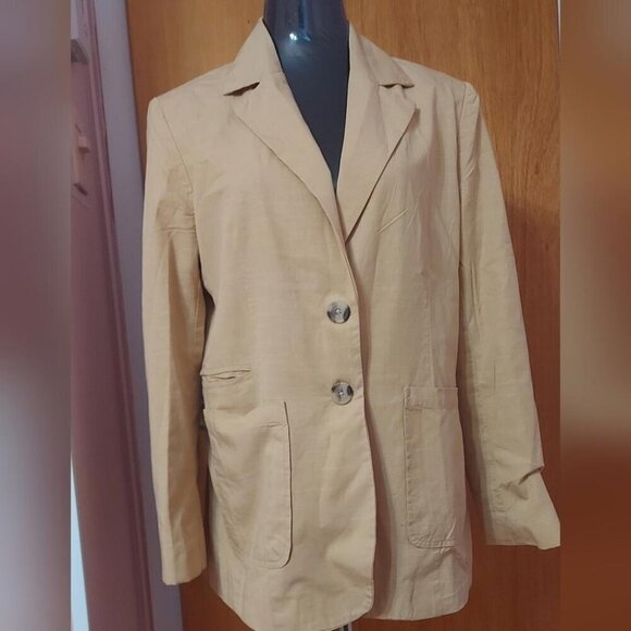 Minimalist Chic French Connection Blazer Sz 8 Classic Structured Blazer - Picture 1 of 14